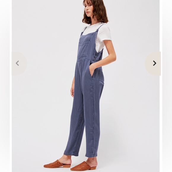 LACAUSA Denim - Lacausa Harper striped Overalls S